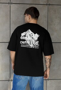 Фото - Чоловіча якісна футболка Staff original oversize - Men box