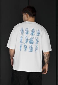 Фото - Чоловіча якісна футболка Staff Gods oversize - Men box