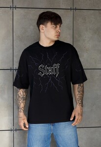 Фото - Чоловіча якісна футболка Staff logo 2 oversize - Men box