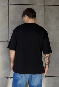 Фото - Чоловіча якісна футболка Staff logo 2 oversize - Men box