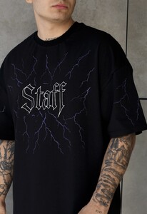 Фото - Чоловіча якісна футболка Staff logo 2 oversize - Men box