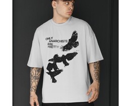 Фото - Чоловіча якісна футболка Staff pretty oversize - Men box