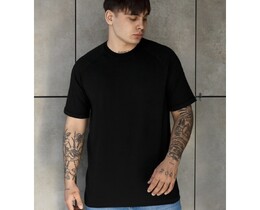 Фото - Чоловіча однотонна футболка Staff black - Men box