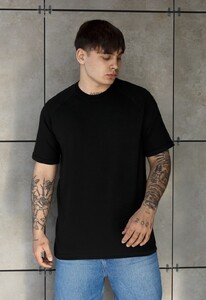 Фото - Мужская однотонная футболка Staff black - Men box