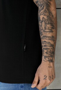 Фото - Мужская однотонная футболка Staff black - Men box