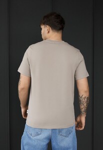 Фото - Чоловіча зручна футболка Staff pi dark beige - Men box