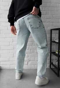 Фото - Чоловічі універсальні джинси Staff 09 regular light blue - Men box