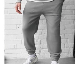 Фото - Чоловічі спортивні штани з бавовни Staff al logo gray - Men box