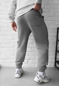 Фото - Чоловічі спортивні штани з бавовни Staff al logo gray - Men box