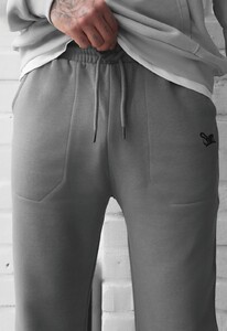 Фото - Чоловічі спортивні штани з бавовни Staff al logo gray - Men box