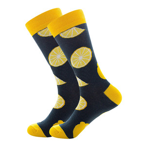 Фото - Высокие носки от Friendly Socks "Сочный лимон" - Men box