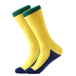 Фото - Носки демисезонные унисекс от Friendly Socks желтого цвета - Men box