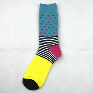 Фото - Носки от Friendly Socks разноцветные в полоску и горошек - Men box