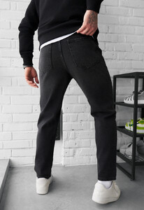 Фото - Мужские джинсы свободного кроя Staff 2 dark gray regular - Men box