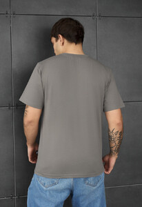 Фото - Мужская футболка с качественного хлопка Staff gray - Men box