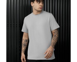 Фото - Мужская базовая футболка Staff pi light gray - Men box