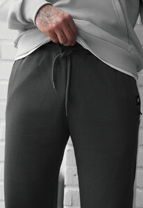 Фото - Мужские спортивные штаны с нашивками-лампасами Staff un dark gray lampas - Men box