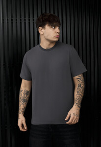 Фото - Чоловіча футболка класичного крою Staff sa dark gray - Men box