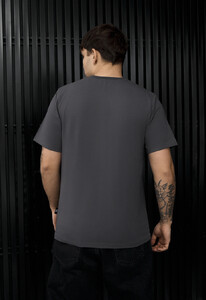 Фото - Чоловіча футболка класичного крою Staff sa dark gray - Men box