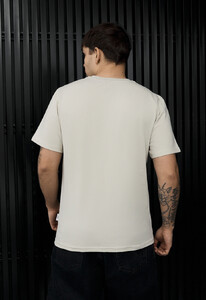 Фото - Чоловіча футболка класичного крою Staff sa light beige - Men box