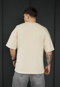 Фото - Мужская футболка с удлиненными рукавами Staff milk oversize premium - Men box