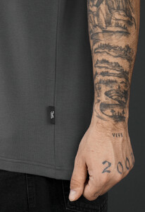 Фото - Мужская удобная футболка Staff pi dark gray - Men box