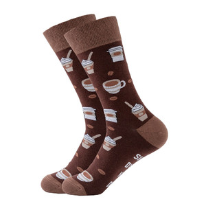 Фото - Носки Friendly Socks с надписью BRING ME A CUP OF COFFEE - Men box