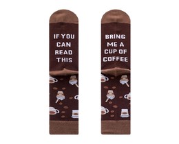 Фото - Носки Friendly Socks с надписью BRING ME A CUP OF COFFEE - Men box