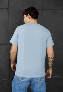 Фото - Чоловіча зручна футболка Staff pi light blue - Men box