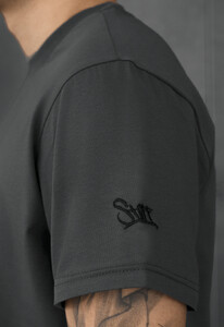 Фото - Чоловіча зручна футболка Staff pi dark gray logo - Men box