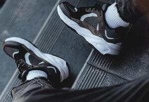 Фото - Чоловічі кросівки з ламінованими вставками Staff gray & black & brown - Men box