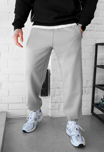 Фото - Чоловічі базові спортивні штани Staff clo light gray - Men box