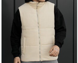 Фото - Чоловіча утеплена жилетка з водовідштовхувальними властивостями Staff kred milk - Men box