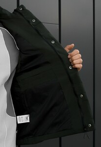 Фото - Мужская утепленная жилетка Staff to alto dark green - Men box