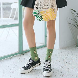 Фото - Носки от бренда Friendly Socks зеленого цвета "Авокадо" - Men box