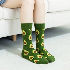 Фото - Носки от бренда Friendly Socks зеленого цвета "Авокадо" - Men box
