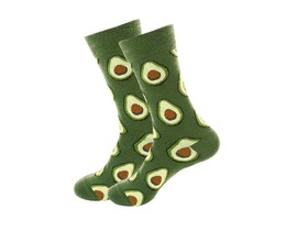 Фото - Носки от бренда Friendly Socks зеленого цвета "Авокадо" - Men box