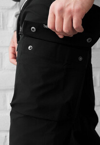 Фото - Мужские легкие штаны Staff cargo ter black - Men box