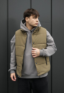 Фото - Чоловіча комфортна жилетка Staff to alto olive - Men box