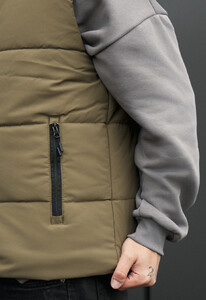 Фото - Чоловіча комфортна жилетка Staff to alto olive - Men box