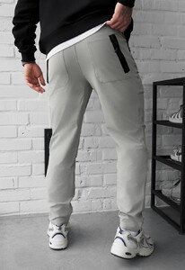 Фото - Чоловічі легкі штани Staff cargo ks light gray - Men box
