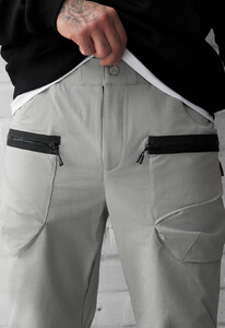 Фото - Чоловічі легкі штани Staff cargo ks light gray - Men box