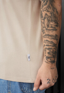 Фото - Мужская футболка с качественного хлопка Staff beige - Men box