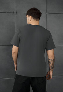 Фото - Мужская футболка с качественного хлопка Staff dark gray - Men box