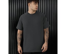 Фото - Мужская однотонная стильная футболка Staff dark gray - Men box