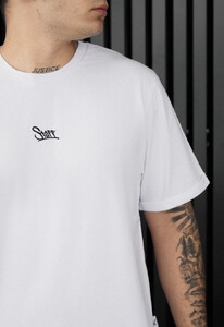 Фото - Мужская футболка с качественного европейского хлопка Staff white logo - Men box