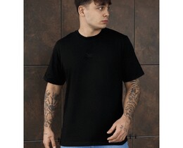 Фото - Мужская футболка с качественного европейского хлопка Staff black logo - Men box