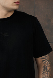 Фото - Мужская футболка с качественного европейского хлопка Staff black logo - Men box