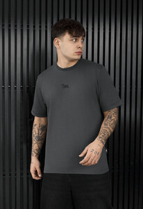 Фото - Мужская качественная футболка Staff dark gray logo - Men box