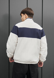 Фото - Чоловіча демисезонна куртка вітровка Staff jex milk & navy - Men box